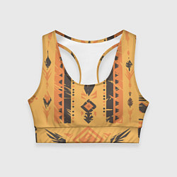 Женский спортивный топ Прикид индейца