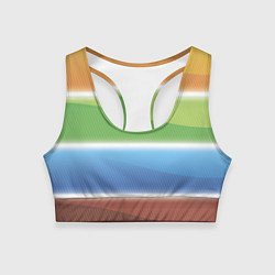 Женский спортивный топ Просвет