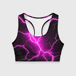 Топик спортивный женский The color is pink and black, цвет: 3D-принт