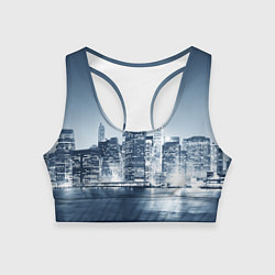 Женский спортивный топ New York город
