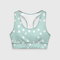 Женский спортивный топ Снежная морская пена