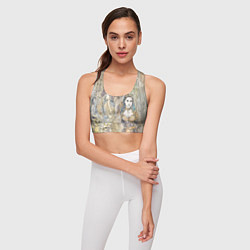 Топик спортивный женский Девушки стимпанк, цвет: 3D-принт — фото 2