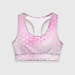 Женский спортивный топ Розовая метаморфоза