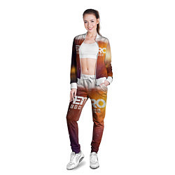 Олимпийка женская МЕТРО, цвет: 3D-белый — фото 2