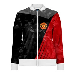 Олимпийка женская FC Manchester United: Abstract, цвет: 3D-белый