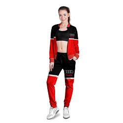 Олимпийка женская AUDI SPORT, цвет: 3D-красный — фото 2