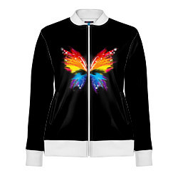 Олимпийка женская Бабочка, цвет: 3D-белый