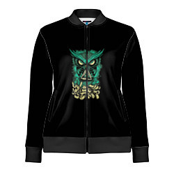 Олимпийка женская Owl 1, цвет: 3D-черный