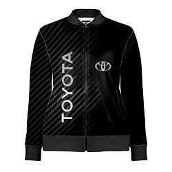 Олимпийка женская Toyota, цвет: 3D-черный