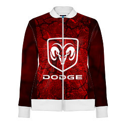 Олимпийка женская DODGE, цвет: 3D-белый