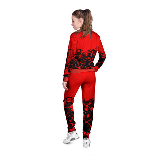 Женская олимпийка PAYTON MOORMEIER / 3D-Красный – фото 4