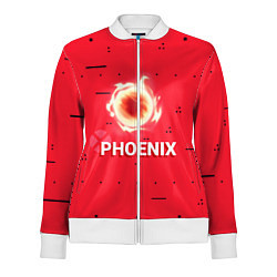 Олимпийка женская Phoenix, цвет: 3D-белый