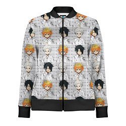 Олимпийка женская Обещанный Неверленд, цвет: 3D-черный