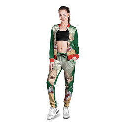 Олимпийка женская Доктор Стоун, цвет: 3D-красный — фото 2