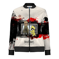 Олимпийка женская Little Nightmares 2, цвет: 3D-черный