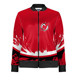 Олимпийка женская New Jersey Devils Ink, цвет: 3D-черный