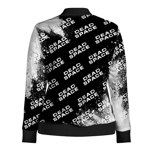 Женская олимпийка Dead Space - Exposion Pattern / 3D-Черный – фото 2