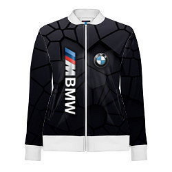 Олимпийка женская BMW sport 3D плиты 3Д плиты, цвет: 3D-белый
