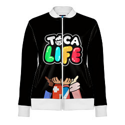 Олимпийка женская Toca Life: Friends, цвет: 3D-белый