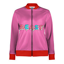 Олимпийка женская Mr Beast Donut Pink edition, цвет: 3D-красный