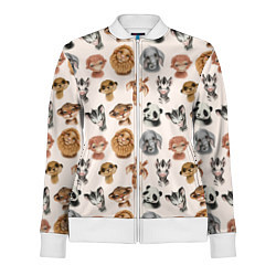 Женская олимпийка Милые дикие животные