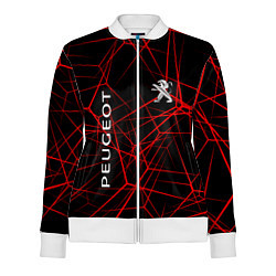 Женская олимпийка Peugeot: Красные тонкие линии