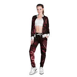 Олимпийка женская Неоновые тусклые фонари, цвет: 3D-белый — фото 2