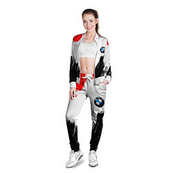 Олимпийка женская BMW art, цвет: 3D-белый — фото 2
