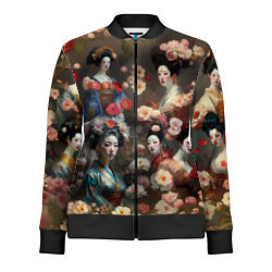 Женская олимпийка Гейша в цветах