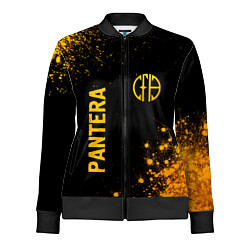 Женская олимпийка Pantera - gold gradient вертикально