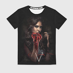 Футболка женская Elena Gilbert V3, цвет: 3D-принт