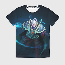 Футболка женская White Invoker, цвет: 3D-принт