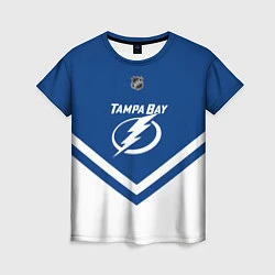 Футболка женская NHL: Tampa Bay Lightning, цвет: 3D-принт