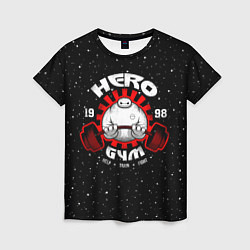 Футболка женская Hero Gym, цвет: 3D-принт