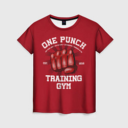 Женская футболка One Punch Gym