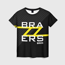 Футболка женская Brazzers Bros, цвет: 3D-принт