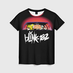 Футболка женская Blink-182, цвет: 3D-принт