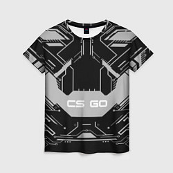 Футболка женская CS:GO Black collection, цвет: 3D-принт