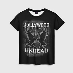 Футболка женская Hollywood Undead: LA, цвет: 3D-принт