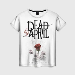 Женская футболка Dead by April: Within my heart