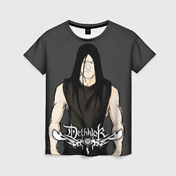 Футболка женская Dethklok Man, цвет: 3D-принт