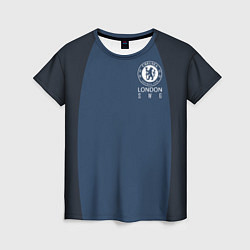 Футболка женская Chelsea FC: London SW6, цвет: 3D-принт