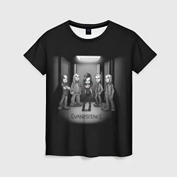 Женская футболка Evanescence Band