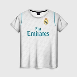 Футболка женская Real Madrid FC: Isco Home 17/18, цвет: 3D-принт