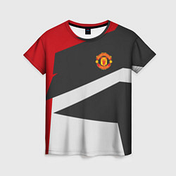 Женская футболка FC Manchester United: Sport Geometry