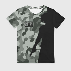Женская футболка PUBG: Camo Shadow