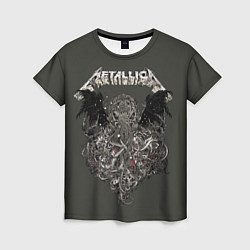 Футболка женская Metallica - octopus, цвет: 3D-принт
