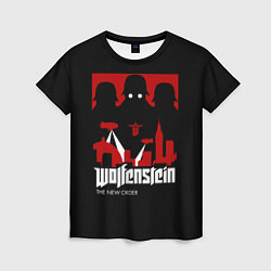 Футболка женская Wolfenstein: Nazi Soldiers, цвет: 3D-принт
