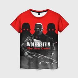 Футболка женская Wolfenstein: The New Order, цвет: 3D-принт
