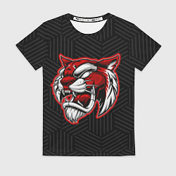 Футболка женская Red Tiger, цвет: 3D-принт
